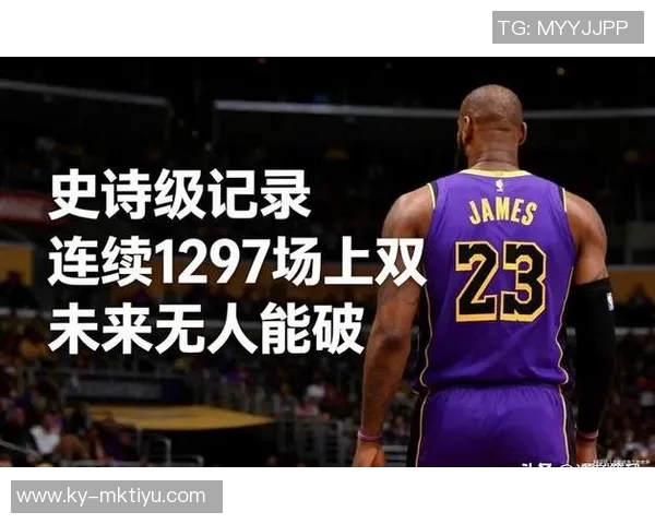 总出场超老詹1297场连续得分上双仅24人做到现役仅剩2人一人刚退役